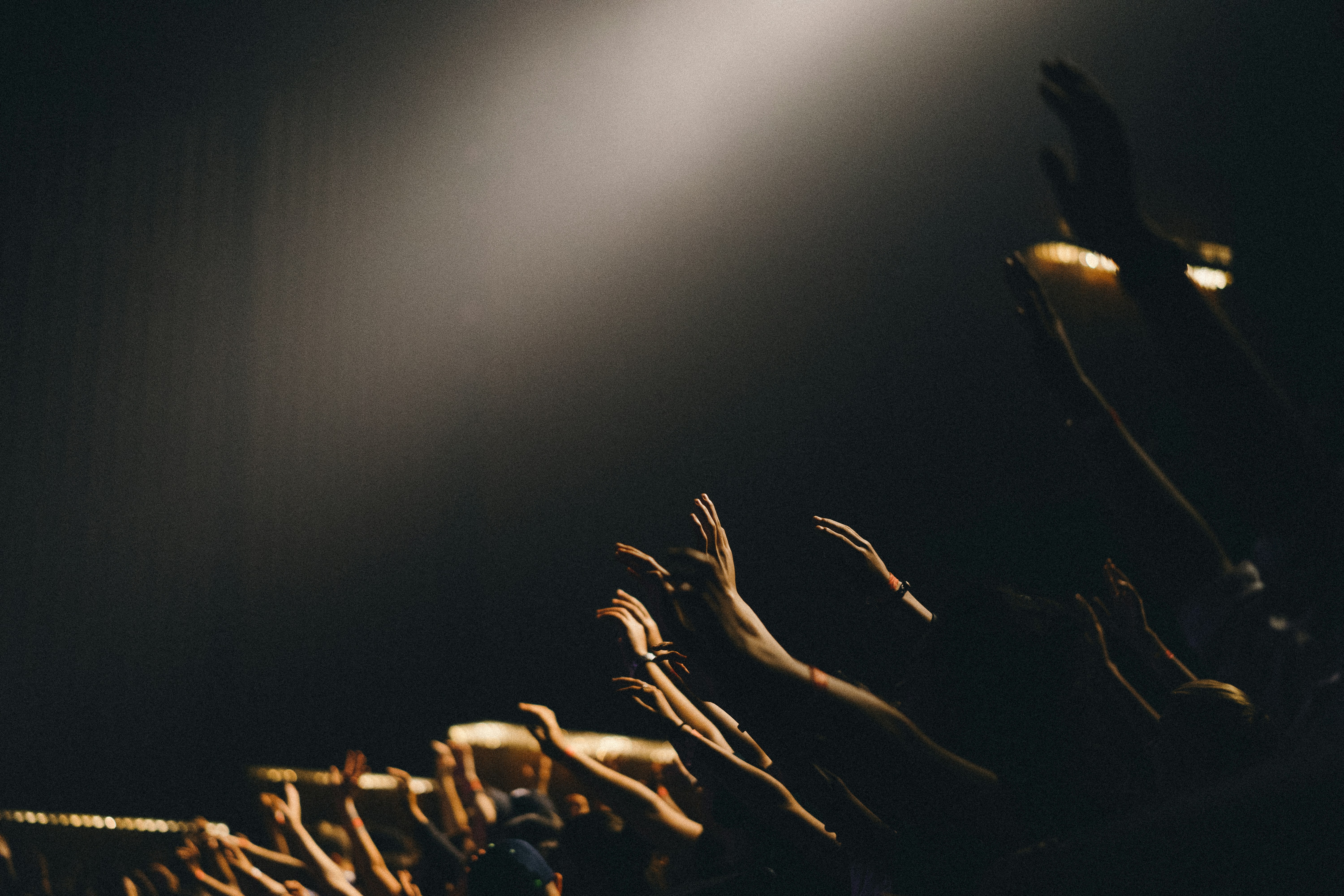 Hands Up In Worship